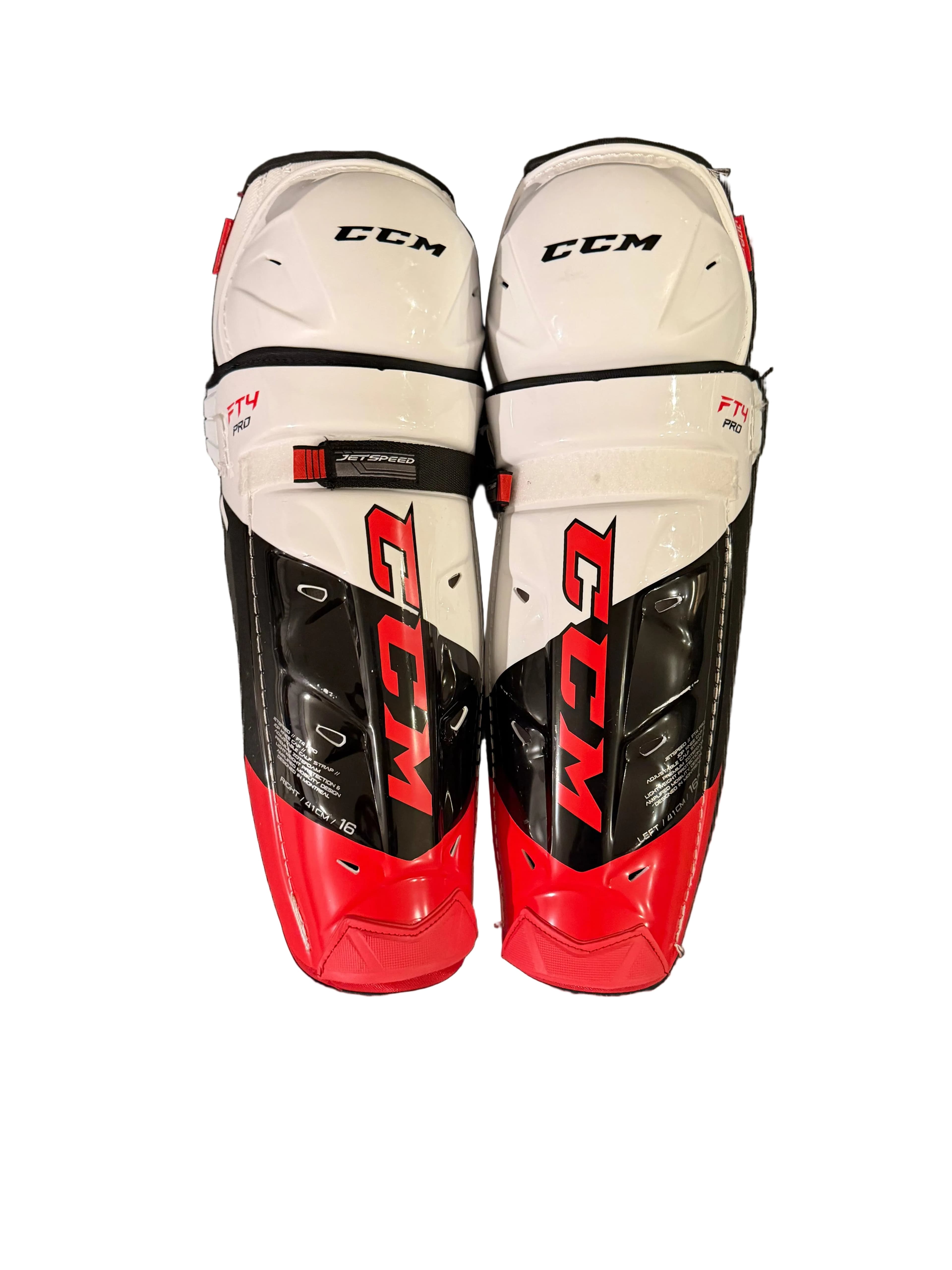 CCM JetSpeed FT4 Shin Pads (New)