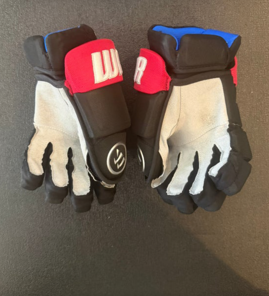 Bowen Byram Buffalo Sabres Warrior Covert QR6 Pro Gloves 14” NHL Pro Stock (New)