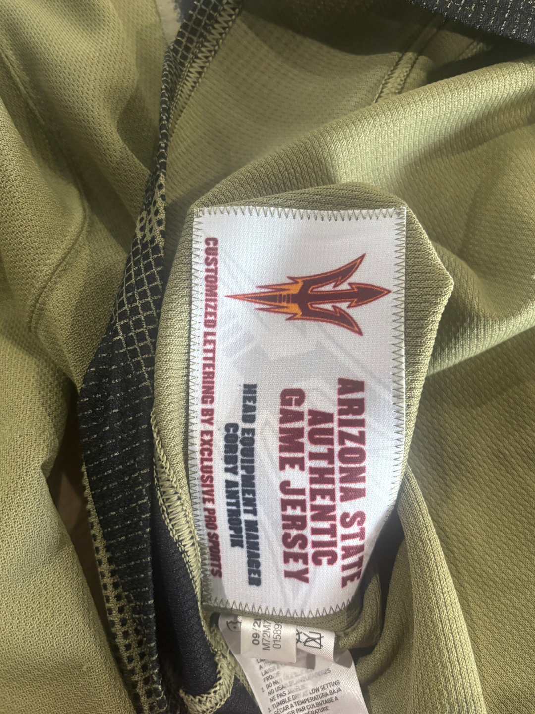 ASU Game Worn Jersey- Helm #43 (Special Edition)
