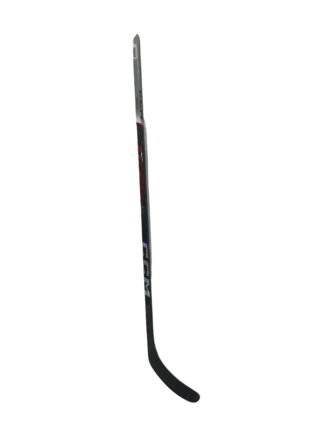 CCM Jetspeed FT6 Pro Silver-Red Senior Hockey Stick- PRO STOCK STICK