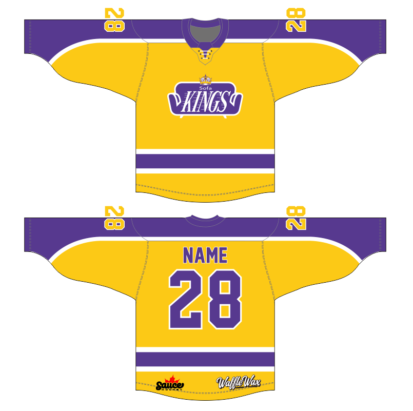 Custom Jersey Order #4 Sofa Kings - Sauce Sweaters